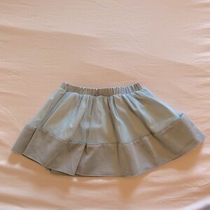Bailey’s Blossoms Grey Skirt 4T